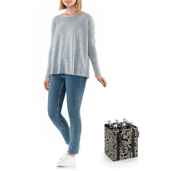 Reisenthel bottlebag / flaskväska Baroque marble Taupe one size