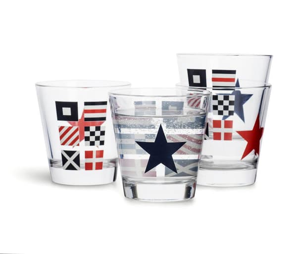 Glas 4-pack Marint Nautic Sagaform Transparent