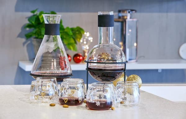 Glöggmugg / glasmugg Fager 4-pack Dorre Transparent