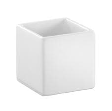 Skål Kub 6 x 6 cm Cult Design White