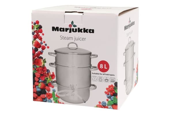 Saftmaja 8 L Marjukka Silver