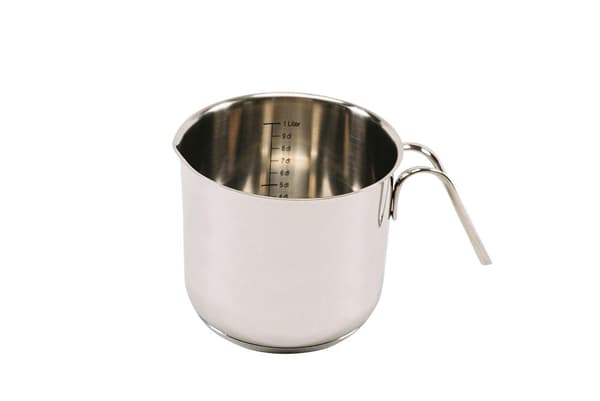 Måttkastrull 1L Gastromax Silver