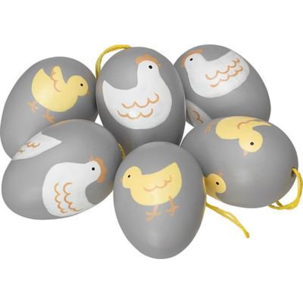 Brunetta Eggs 6 kpl 6 cm Cult Design Grey