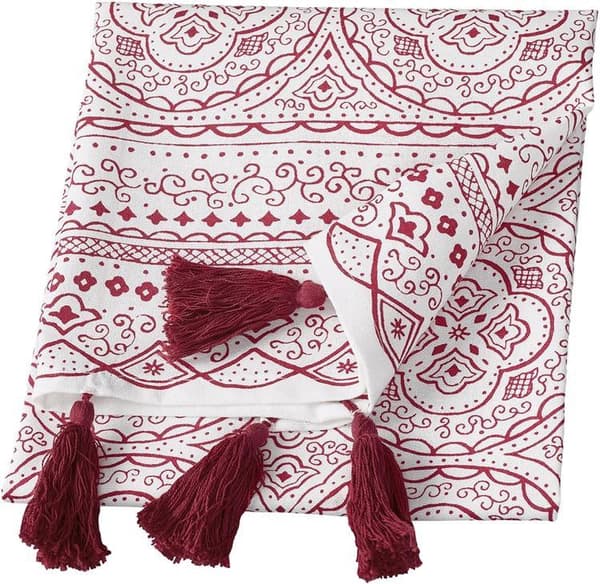 Kökshandduk Orient Cult Design Red