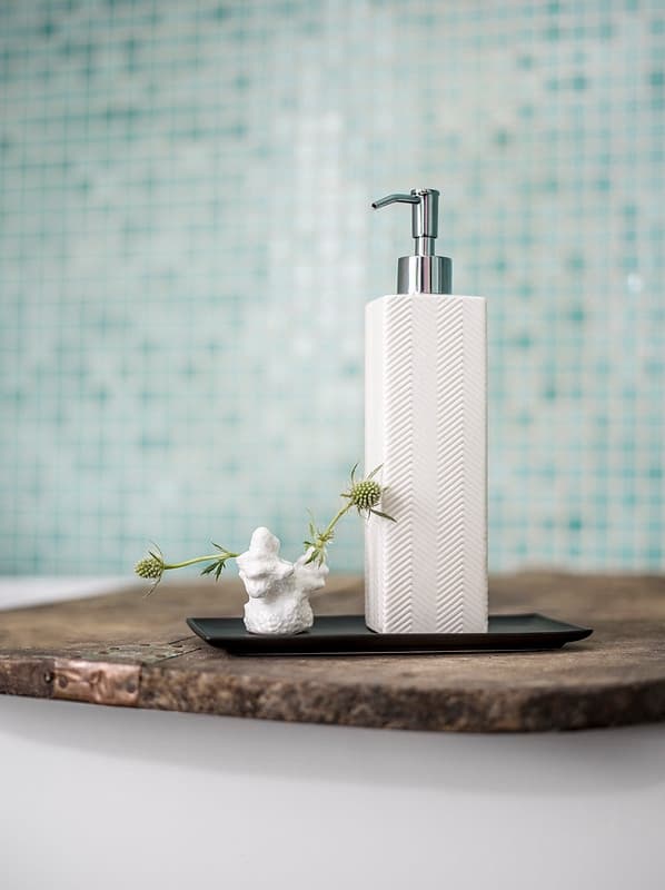 Tiny Korall minivas vit White