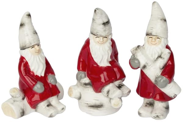 Cult Design Björkminisar 3-set Red