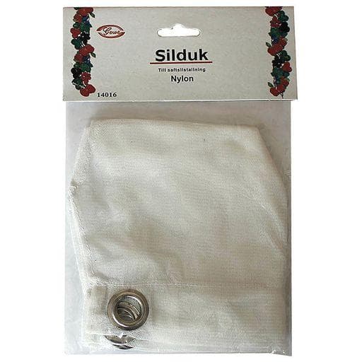 Silduk till saftsil Nylon Gewe White