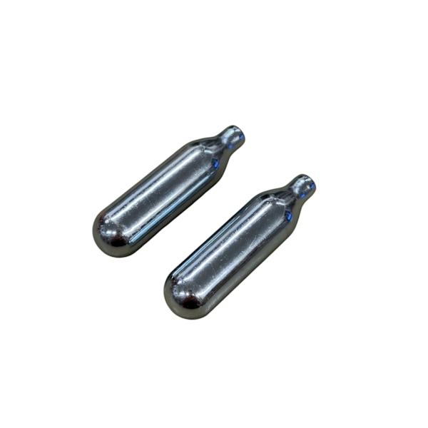 Gräddpatroner 2-pack Silver