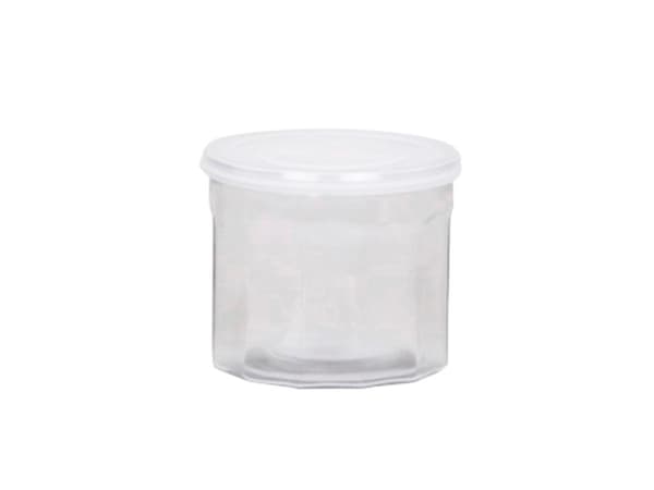 Glasburk / marmeladburk m lock Transparent H11/D13 cm 7dl