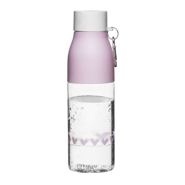 Sagaform Hjärta vattenflaska 750 ml Pink 750 ml