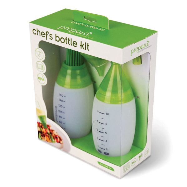 Chef's Squeese flaskor 2-pack Prepara Green