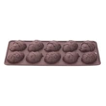 Påskägg Chokladform silikon Tala Brown