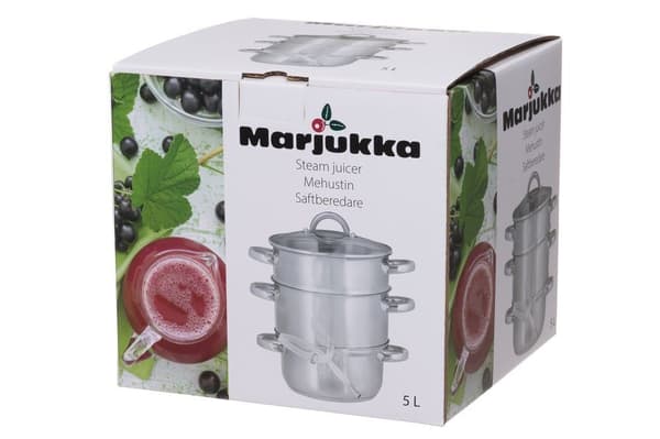 Saftmaja 5 L Marjukka Silver