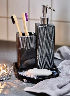 Tandborsthållare Kub Fishbone Cult Design Vit