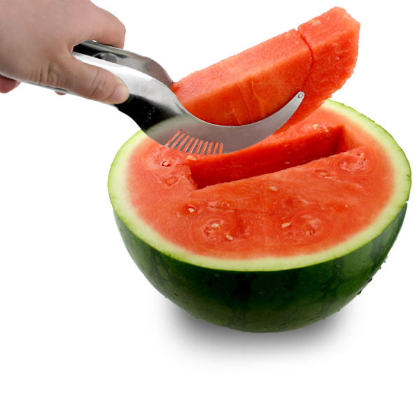 Melon Tång urgröpare Genietti Silver