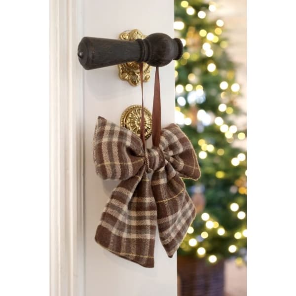 Dekorationsrosetter med Upphängning Beige &amp; Mocca 3-pack – Chic Antique Brun