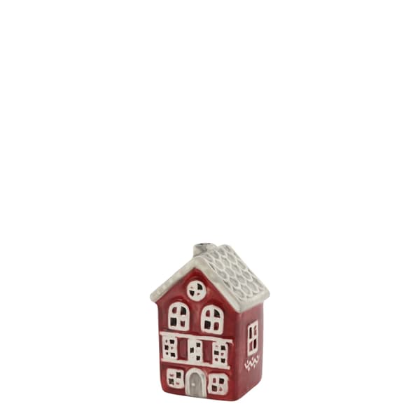 Chamonix Ljushus för Värmeljus 10–19 cm – Chic Antique Red H 19 cm
