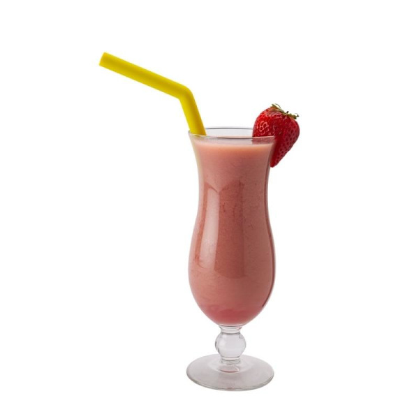 Sugrör 6 st m borste för Smoothie / Milkshake, silikon Multicolor