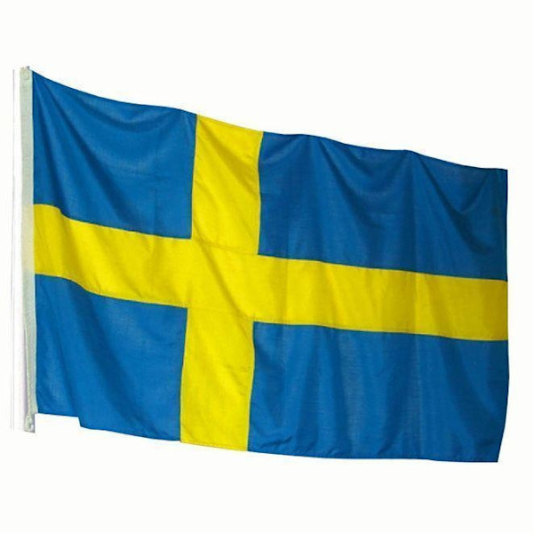 Flagga Sverige för flaggstång Blue 188 x 300 cm