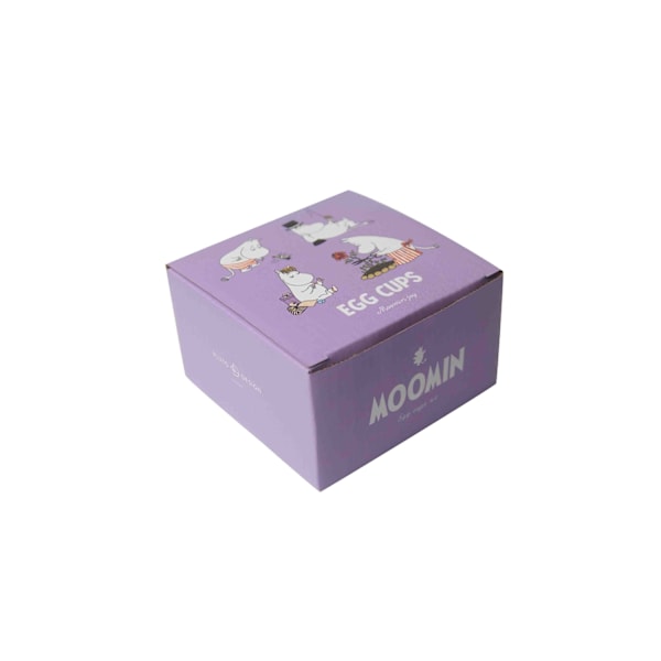 Äggkoppar Mumin Joy 4 st Multicolor