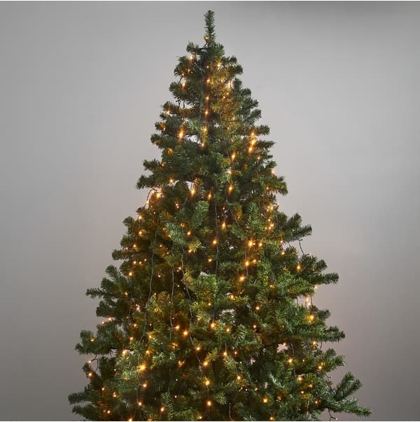 Julgransslinga LED  Golden Warm White Grön