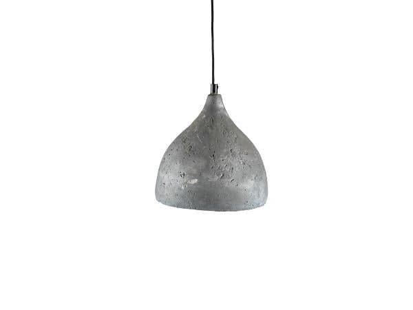 Villa Collection lampa grå cement Dark grey