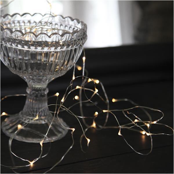 Ljusslinga DEW DROP 4 m silver Silver