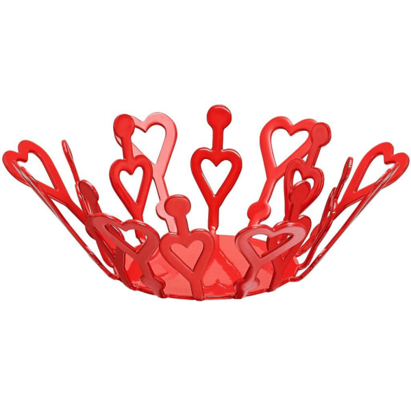Kynttilälyhty Heart 13,5 cm DIY Cult Design Red