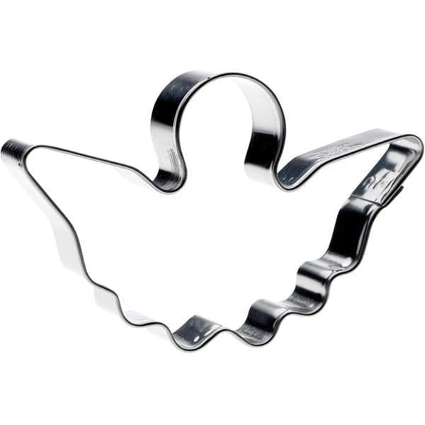 Gastromax utstickare kakmått Ängel Silver 10cm