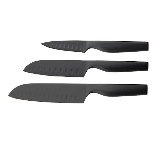 Knivset 3 delar Svart Sukai Dorre Svart