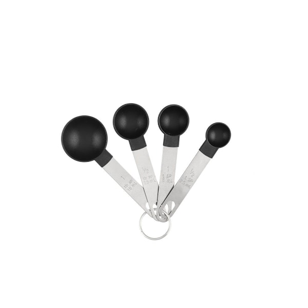 Måttsats 8 delar Black