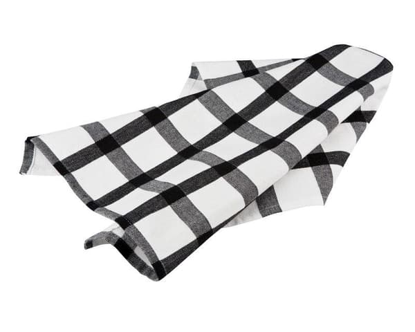 Bastian Diskhandduk 70 x 50 cm 100% Bomull Svart