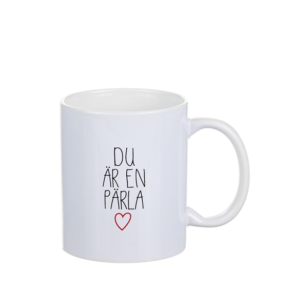Mugg Kärlek  - 3 olika texter White Älskar dig