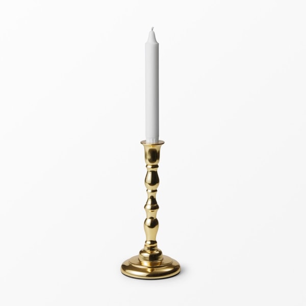 Gloria kynttilänjalka Gold 23 cm
