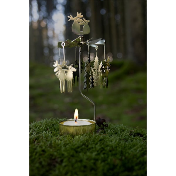 Änglaspel Älg Moose in love Guld Guld