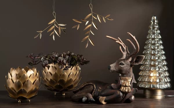 Kruka Kotte Antik Mässing Antique brass