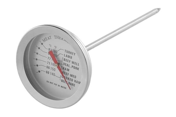Köttermometer Analog Stektermometer Rostfritt Stål – Maku Kitchen Life Silver
