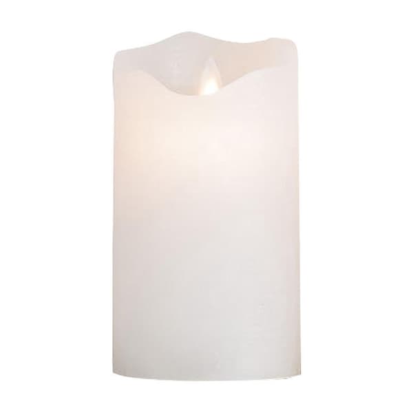 Blockljus Elvira LED White Ljus 14,5 cm