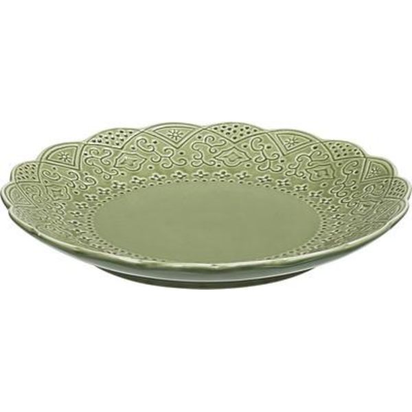 Assiett Ø19 cm Orient Cult Design Grön
