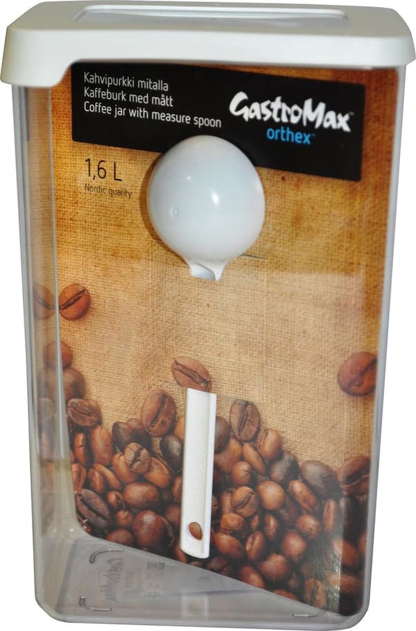Kaffeburk m. mått 1,6 L Gastromax White 1,6 L