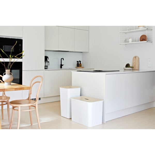 SmartStore Collect 76L m lock och insatser Vit White