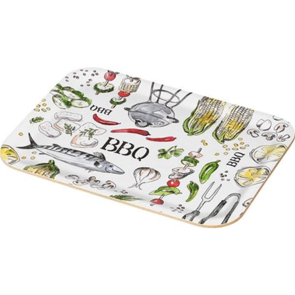 BBQ Bricka S 27 x 20cm Multicolor