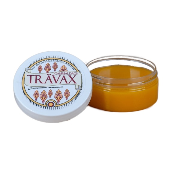 Grunne Gammaldags Trävax 75 ml Gul