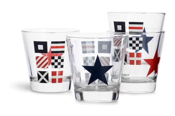 Glas 4-pack Marint Nautic Sagaform Transparent