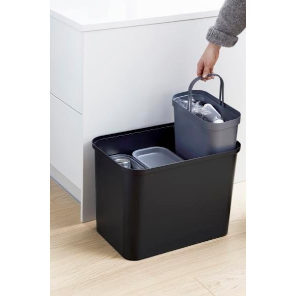 SmartStore Collect 76L m lock och insatser Svart Svart