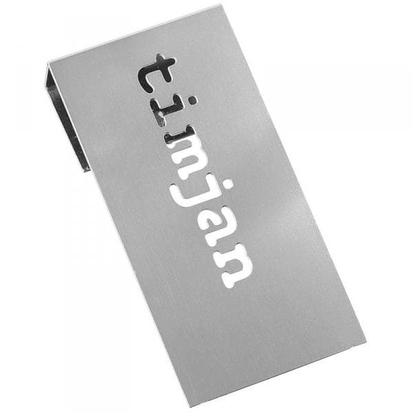 Skylt/Tag till örtkruka Cult Design Silver Timjan