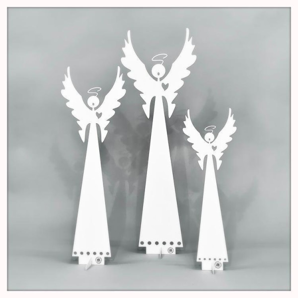 Angel - HOPE hvid White Ängel mellan 51cm