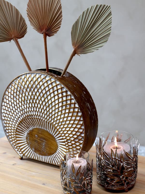 Vas Vire antik mässing Chic Antique Antik mässing