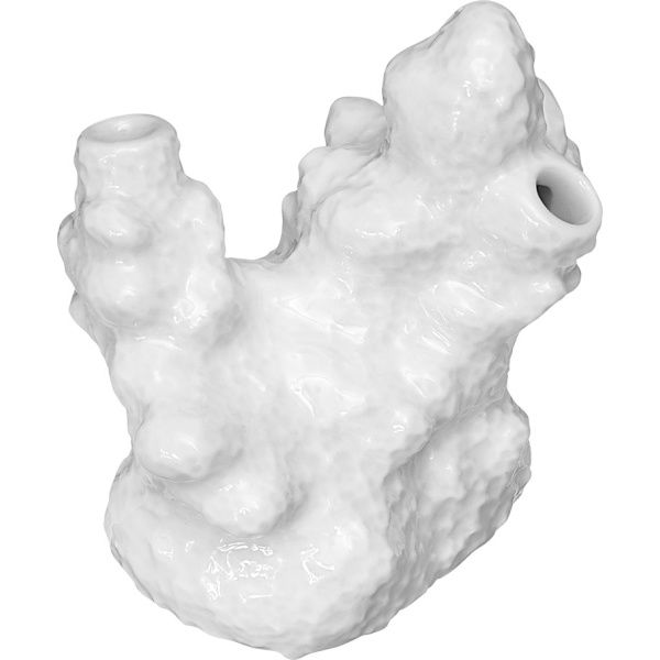 Tiny Korall minivas vit White