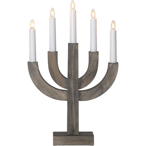 Ljusstake Selma Brun 40cm Brown